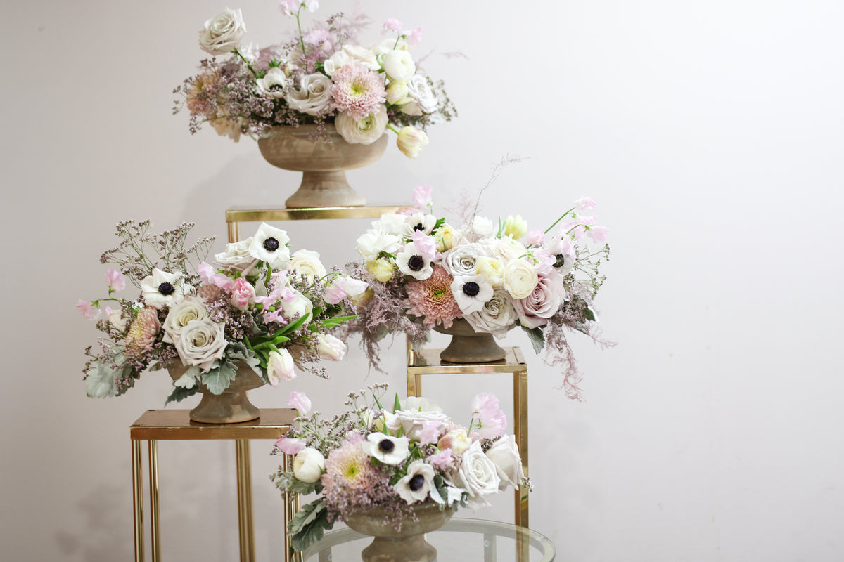 Pastel Arrangements Willow & Rose Florals
